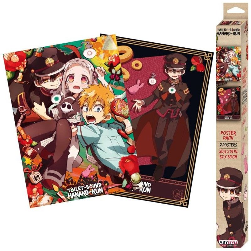 Gb Eye - Toilet-Bound Hanako-Kun Set 2 Chibi Posters Series 1 (52 X 38cm)