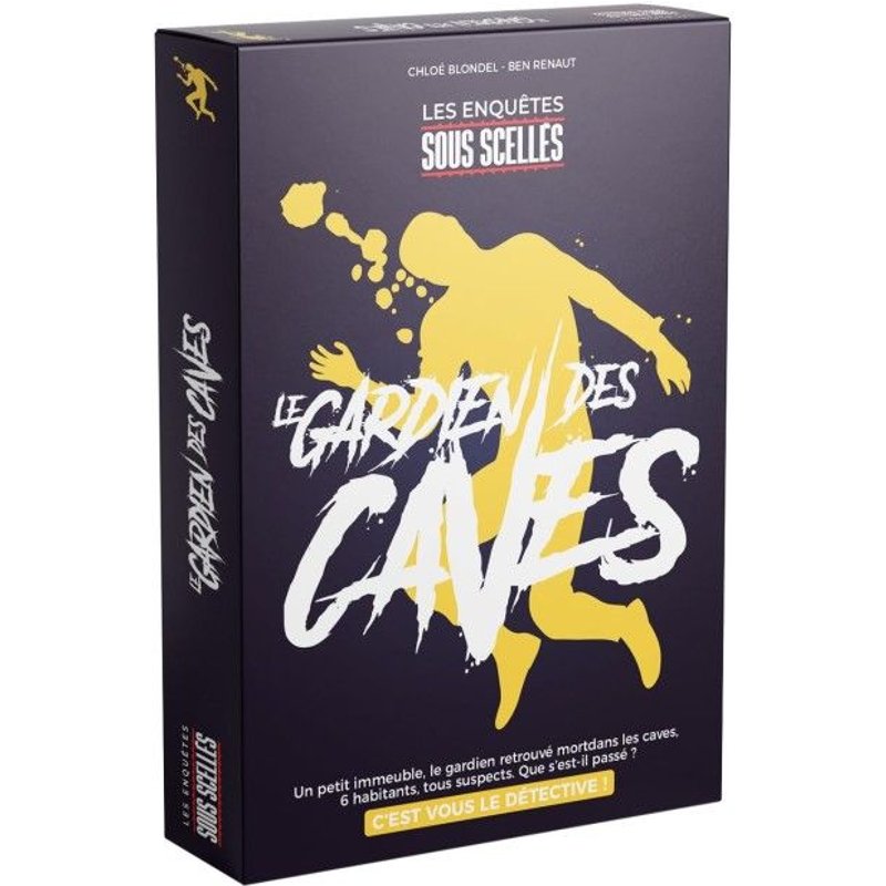 Gigamic Sous-Scelles - Le Gardien Des Caves - Jeu D'enquête ! Dès 14 Ans !