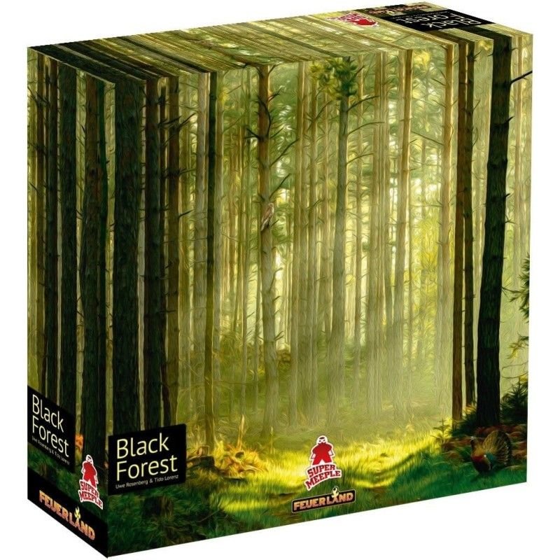 Super Meeple - Black Forest - Jeu De Société - Version Française - 1 À 4 Joueurs - À Partir De 14 Ans - Partie De 60/120 Minutes