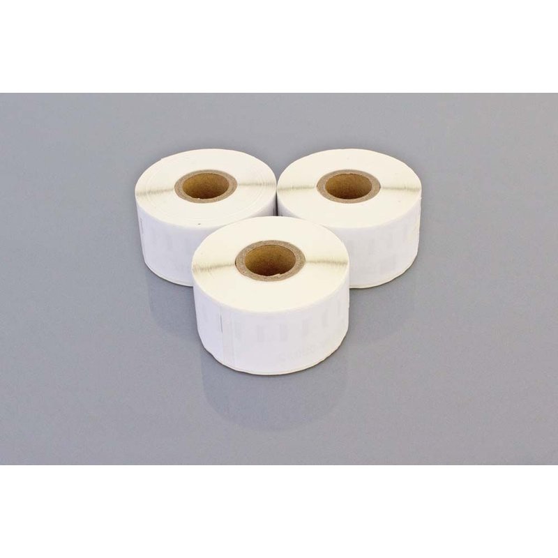 vhbw 3x Rouleau d'étiquettes 36mm x 89mm (260 étiquettes) compatible avec Dymo LabelWriter LW450 Twin Turbo, LW450 Duo étiqueteuse