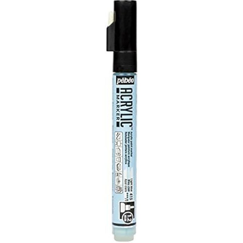 ACRYLIC MARKER 1.2MM BLEU CLAIR
