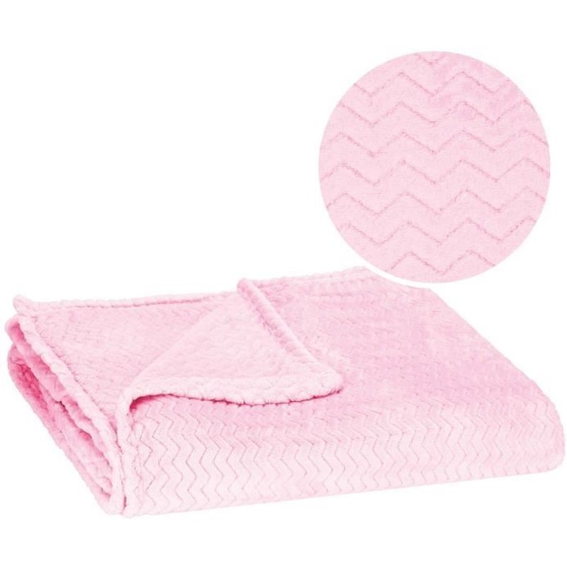 Couverture Pour Chambre D'enfant - Springos - Motif Zigzag - 200x220cm - Polyester