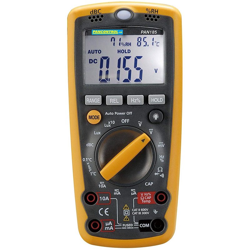 Appareil de mesure avec capteurs multiples pour les paramètres électriques et physiques - GENERIQUE - PAN 185