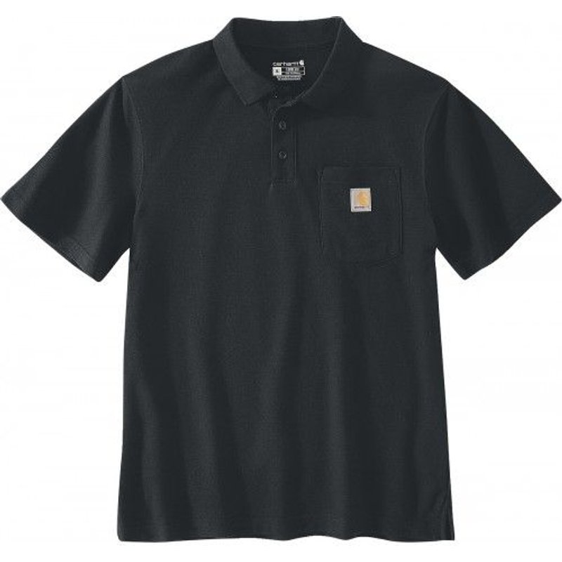 Polo de travail Ă manches courtes Sleeve pocket - noir - L CARHARTT