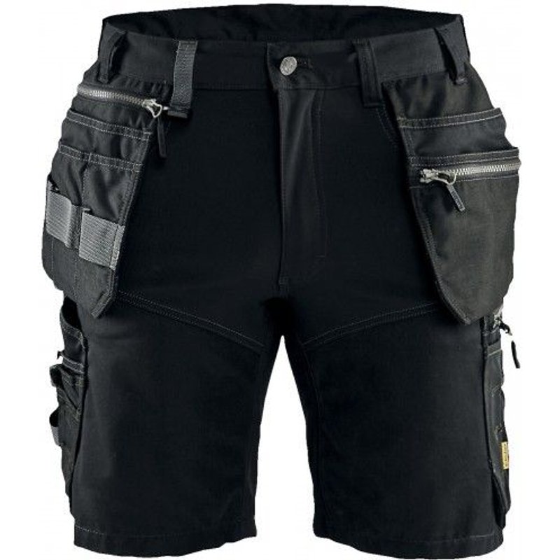 Short de travail artisan stretch avec poches flottantes 1598 - noir - taille 44 BLAKLADER
