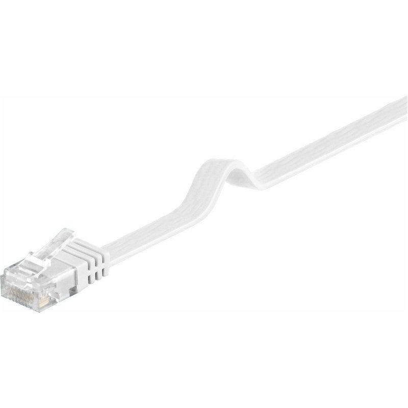 MicroConnect - Câble réseau - RJ-45 (M) pour RJ-45 (M) - 50 cm - UTP - CAT 6 - plat - blanc