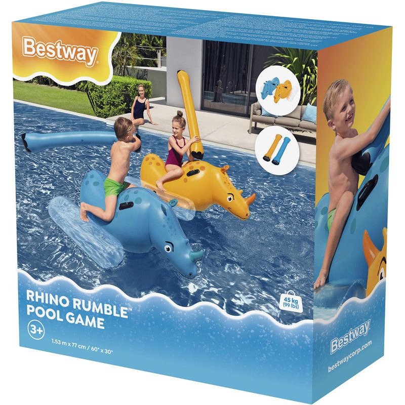 Jeu De Piscine Gonflable Rhinocéros Bestway Bey41522