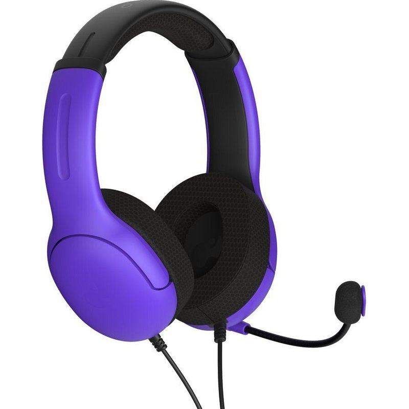 PDP - Casque de jeu stéréo filaire Airlite Ultra Violet pour PS5 et PS4