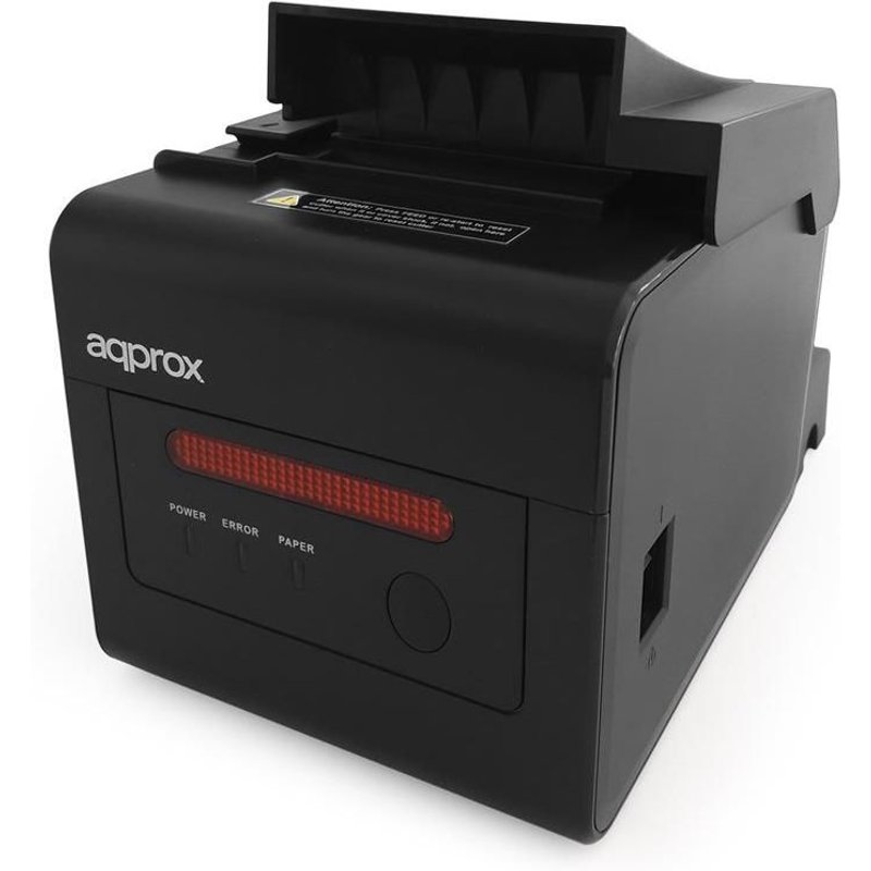 Approx appPOS80WIFI+LAN - Imprimante de reçus - thermique direct - Rouleau (8 cm) - 203 dpi - jusqu'à 300 mm/sec - USB, RS232, LAN, Wi-Fi(n) - outil de coupe