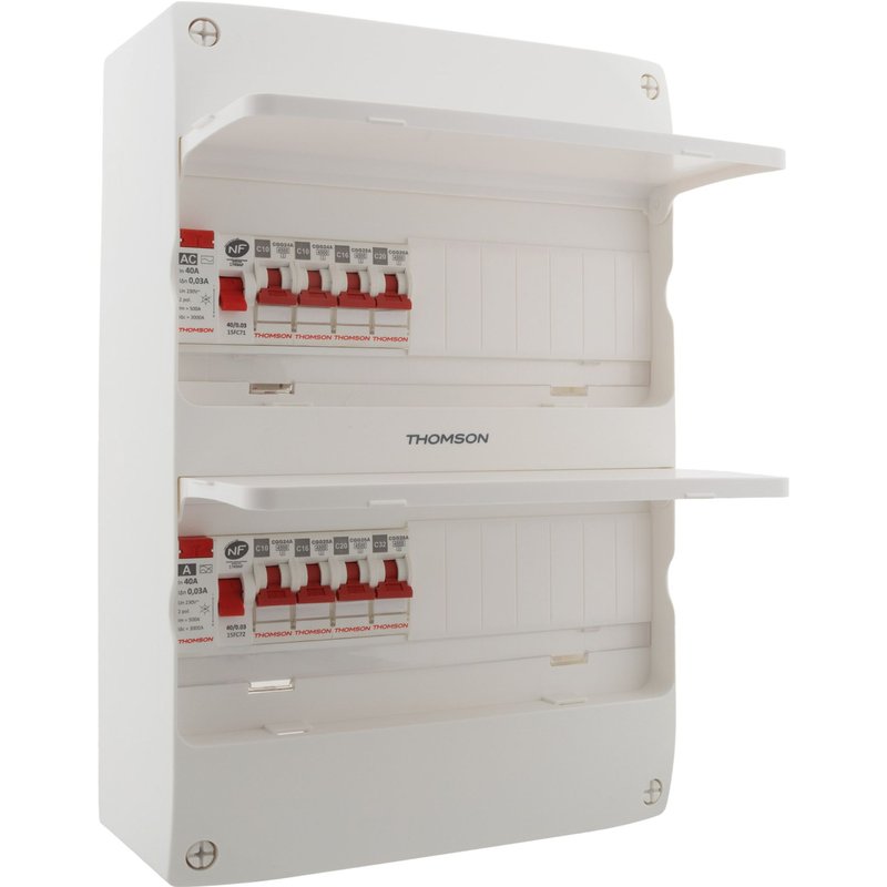 Coffret électrique 2 rangées 26 modules - Idéal T1/T2 - Thomson