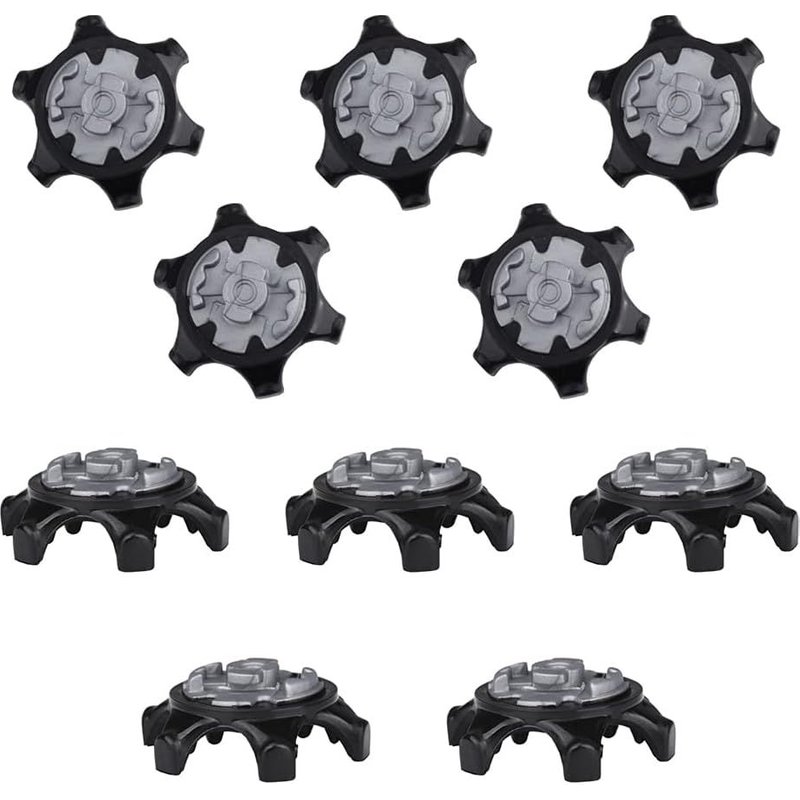Remplacements De Pointes De Golf 10pcs Les Remplacements De Pointes De Golf S'adaptent Facilement Aux Chaussures De Golf Et Offrent Aux Golfeurs Une Stabilité Et Un Confort De Traction.