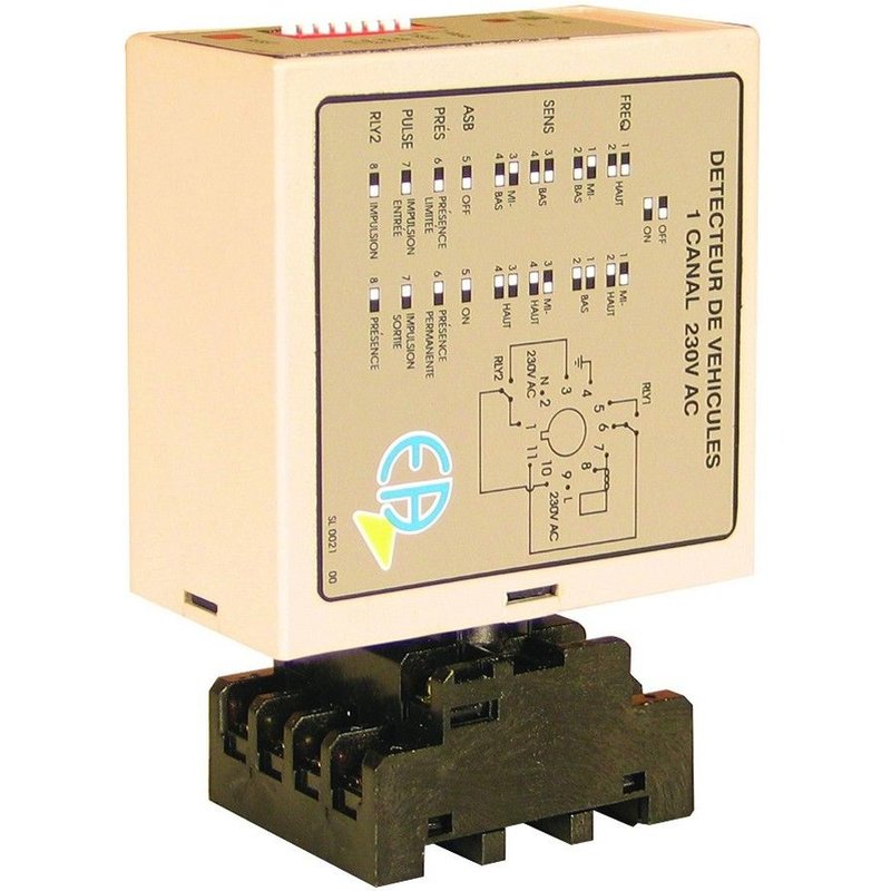 Amplificateur de boucle magnétique 24 V - 2 Contacts DEMA2C1224