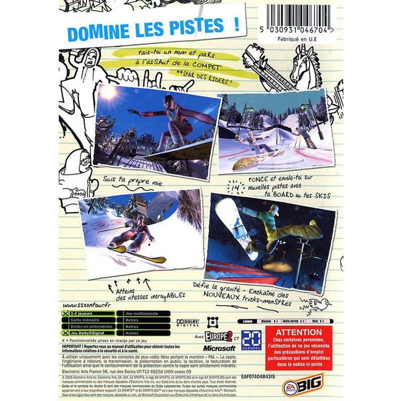 Ssx On Tour Xbox