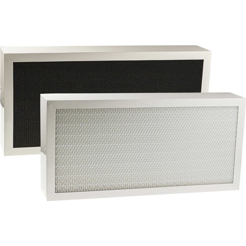 vhbw 2x Filtre compatible avec Blue Air Classic 480i, 455EB purificateur d'air - filtre à charbon actif, filtre HEPA