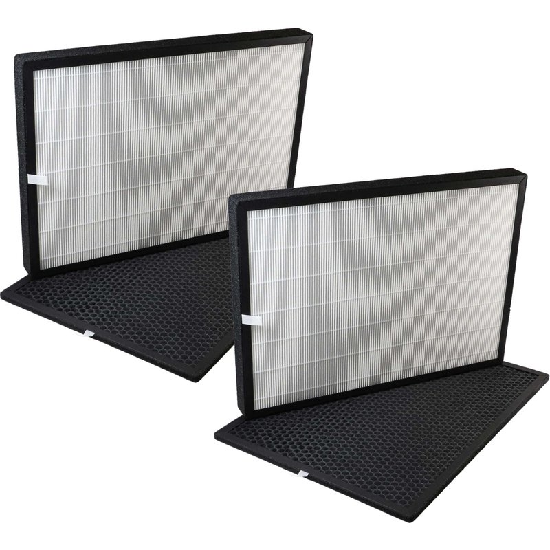 vhbw 4x Filtre remplacement pour Marreal AP5001B-FS pour purificateur d'air - filtre HEPA, filtre Ă charbon actif