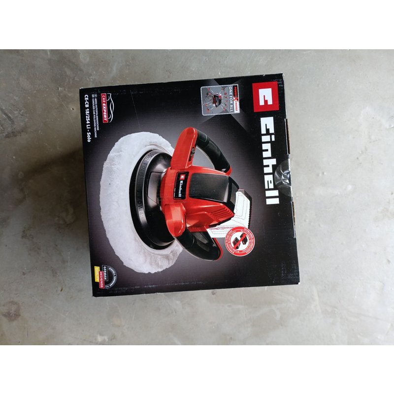 Einhell Polisseuse pour carrosserie sans fil CE-CB 18/254 Li, sans batterie et chargeur - 2093301