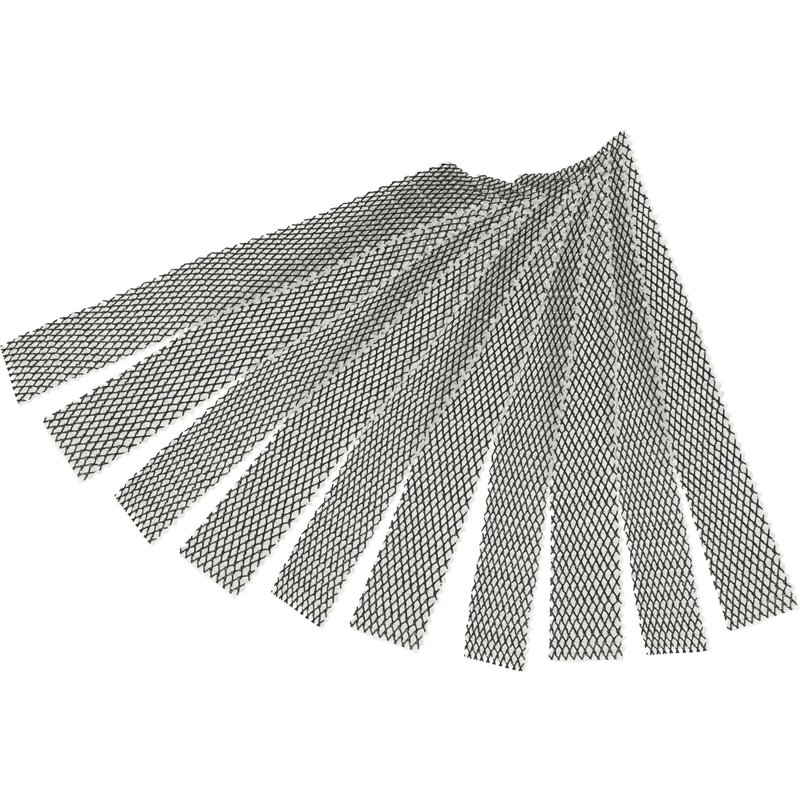 vhbw 10x Filtre compatible avec Daikin FTK40JVLT, FTK35JEVM, FTKD climatisation, pompe à chaleur - Photocatalytique, 25,5 x 4 x 0,4 cm, sans cadre
