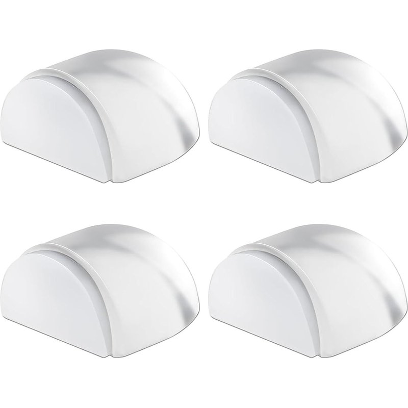 ArrĂȘts De Portes, Lot De 4 Arret De Porte Adhesive, Butoir De Stop Porte Sol, ArrĂȘt De Porte Transparent Pour Tous Les Sols Durs, ButĂ©e De Porte AdhĂ©sive Pour ProtĂ©ger Mur Et Meubles