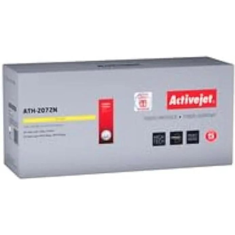 Toner - ACTIVEJET - ATH-2072N - Compatible HP 117A 2072A - Jaune - 700 Pages