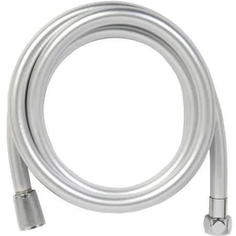 Flexible de douche - GENERIQUE - Flexo - 1,8m - PVC - Chromé - Annelé