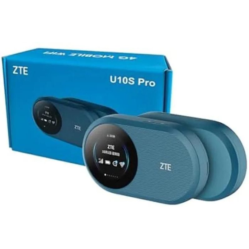 Mobile Wi-Fi - ZTE - U10S Pro - 4G+LTE - Wi-Fi 6 - 3000 mAh - Connecte 32 appareils