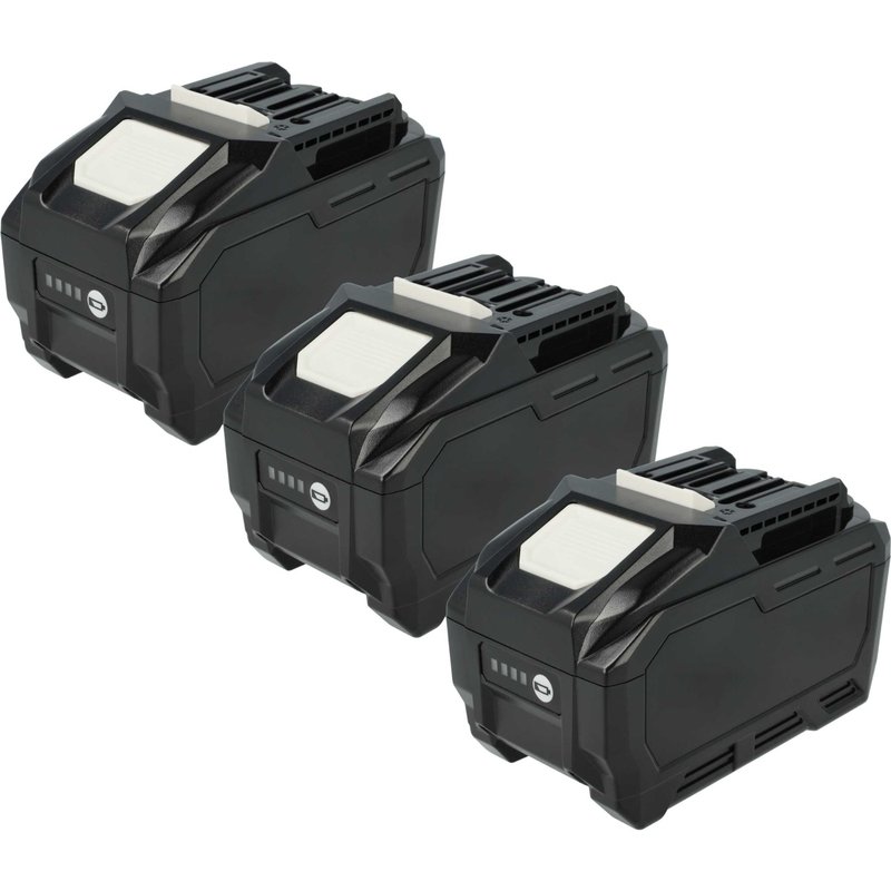 EXTENSILO 3x Batterie remplacement pour Makita BL4080F, 191L29-0, BL4020, BL4025, BL4040, BL4050F pour outil électrique (6000 mAh, Li-ion, 40 V)