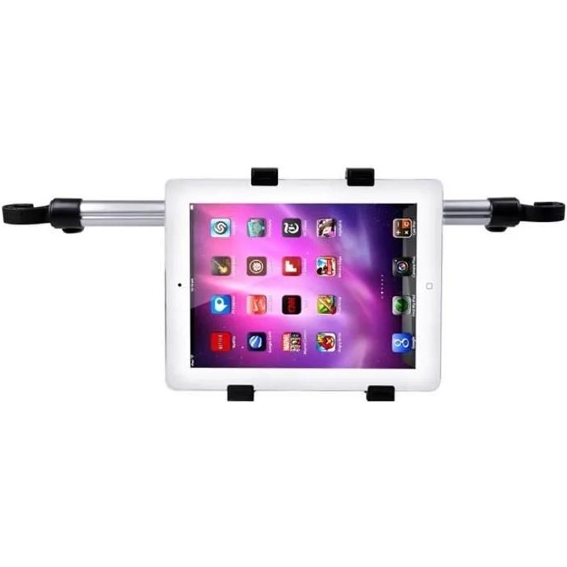 Support de voiture pour tablette - Maclean - MC-657 - Fixation sur appuie-tête - Bras pivotant - Réglage 360°