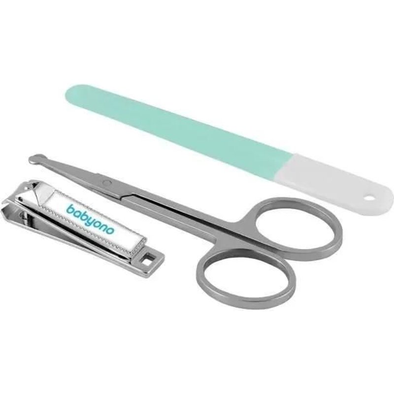 Babyono Set Cosmétique 0m+ Ciseaux Ciseaux Limes À Ongles