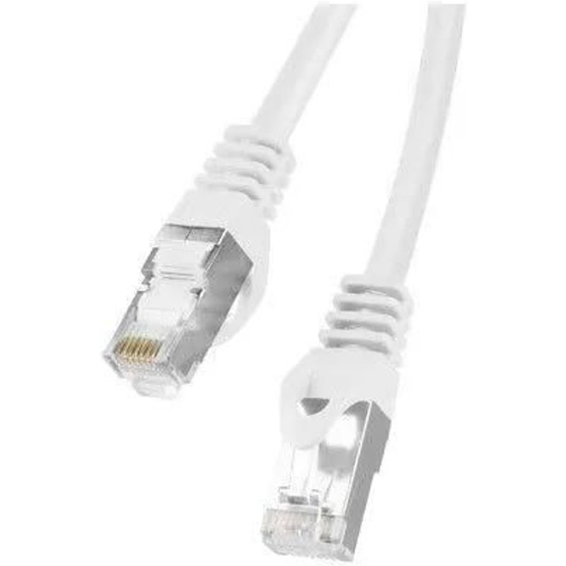 LANBERG CORDON PATCH CAT.6 FTP 2M BLANC FLUKE PASSED - PCF6-10CC-0200-W