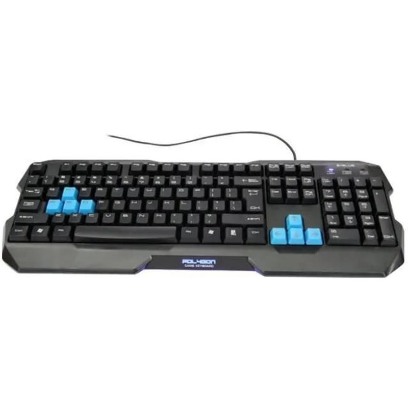 E-Blue Polygon Clavier USB noir
