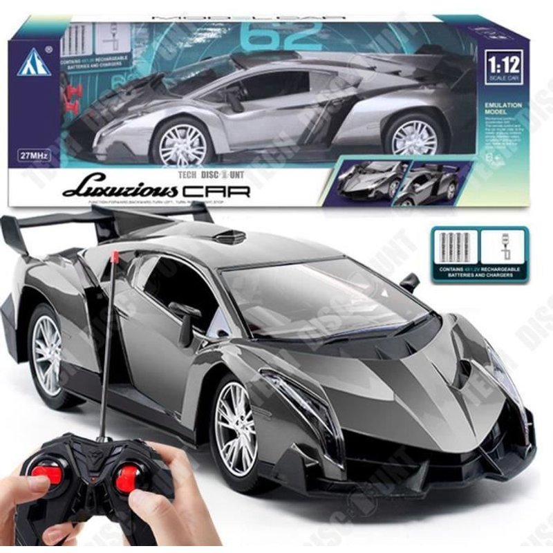 Td® Voiture Jouet Pour Enfants Télécommande Sans Fil Dérive À Grande Vitesse Pneus Absorbant Les Chocs Jouets De Course