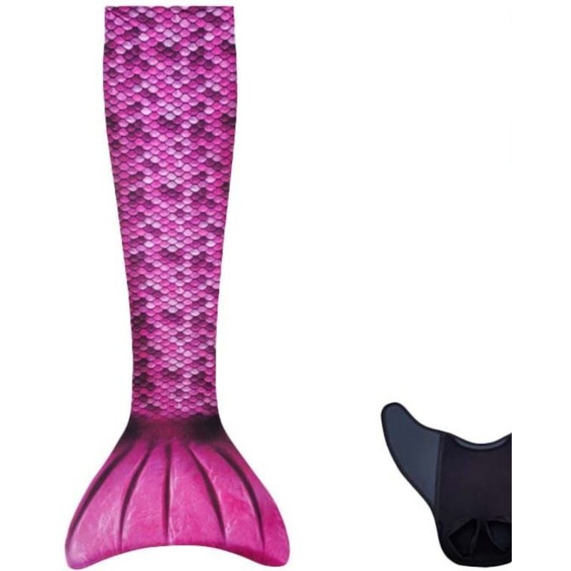 Queue De Sirene Avec Monopalme Aquaris Rose Xs