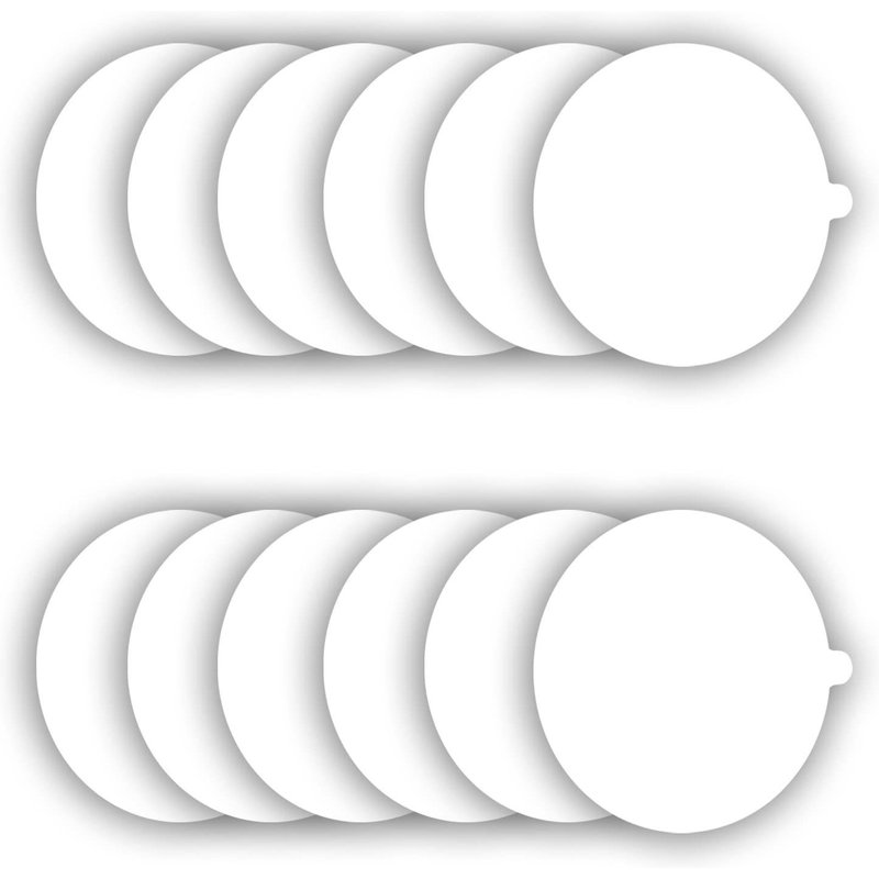 20 Pièges à mouches ronds Plaques adhésives (11 cm) Pièges à moustiques Papier collant Tampons adhésifs ronds Pièges à puces Légers, Insectes Mouche des fruits Lumières de moustiques Extérieur