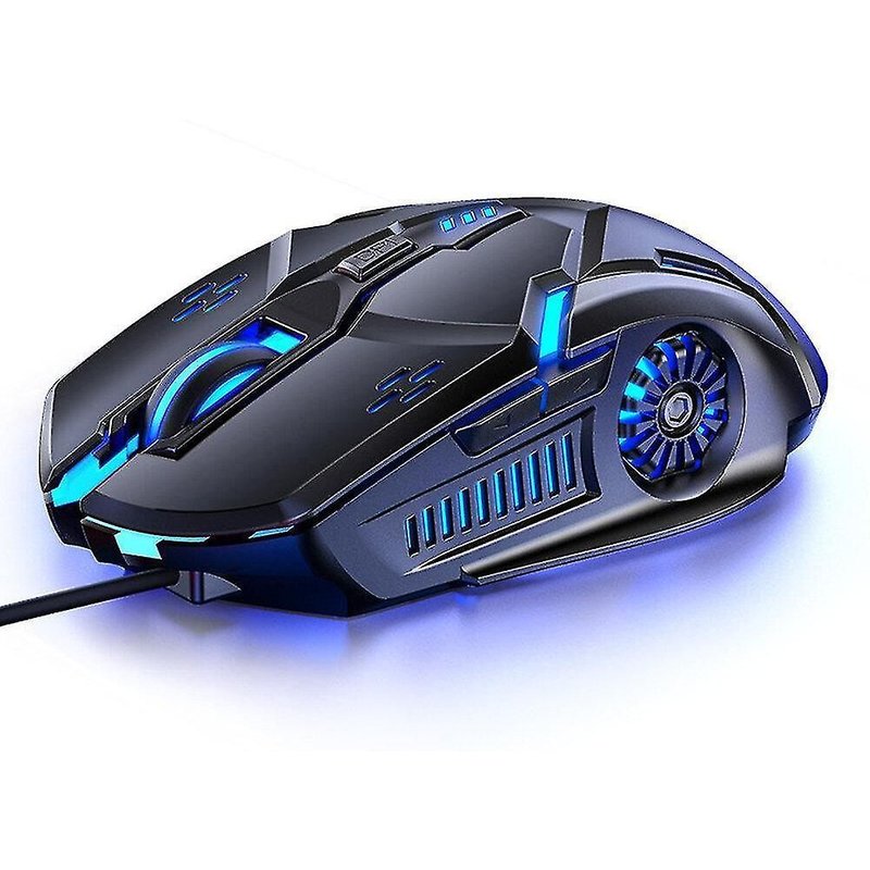 Souris de jeu filaire souris 6D 4 vitesses DPI RGB souris de jeu pour PUBG ordinateur portable souris de jeu