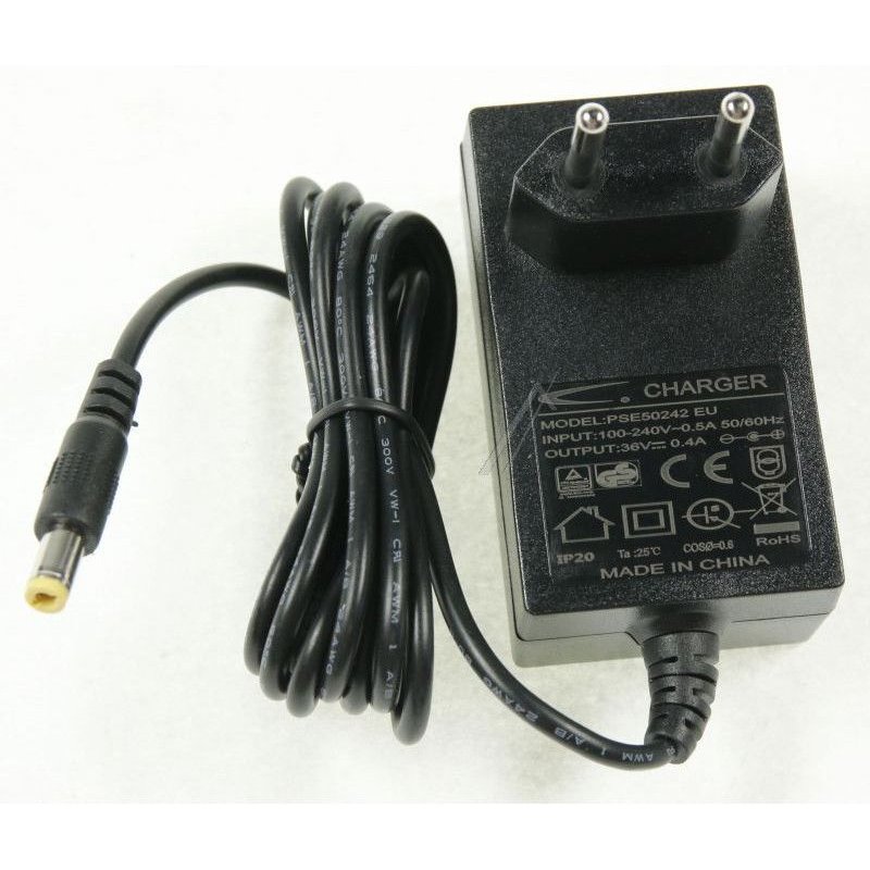 Chargeur alimentation alternatif pour Rowenta, groupe seb 36V 0,4 A - PSE50242