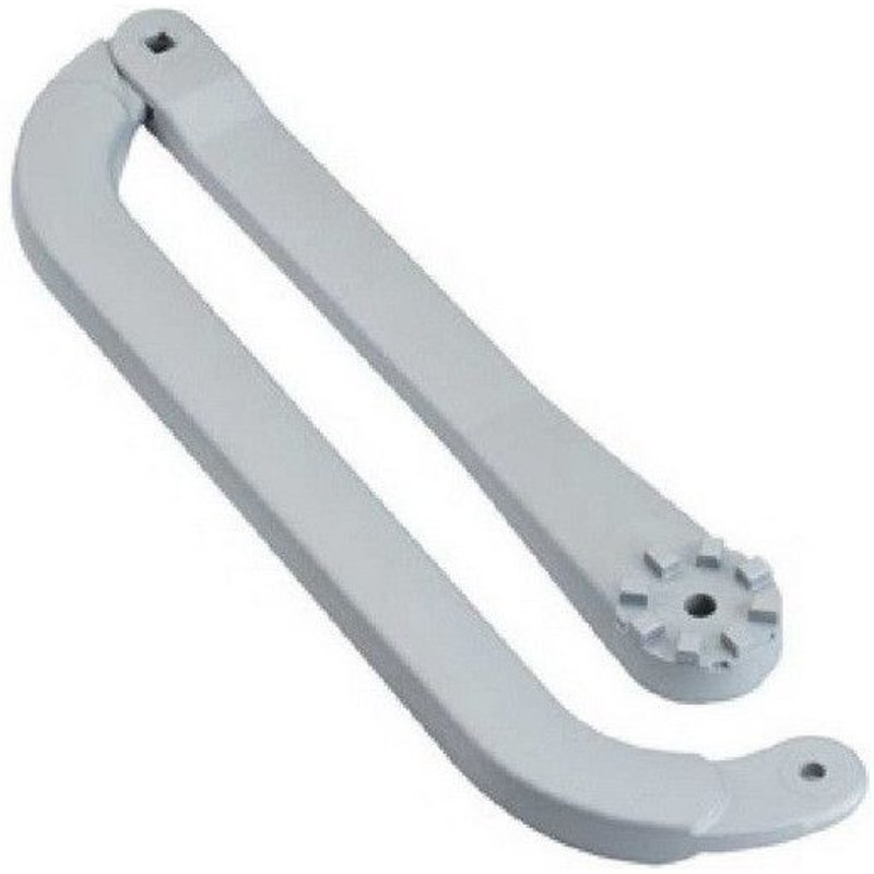 Compas bras + fixations FAAC 63003422 pour motorisation FAAC 391