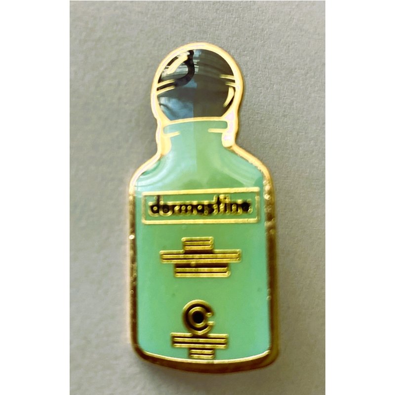 Pins Parfum Cosmetique Dermastine Le Flacon