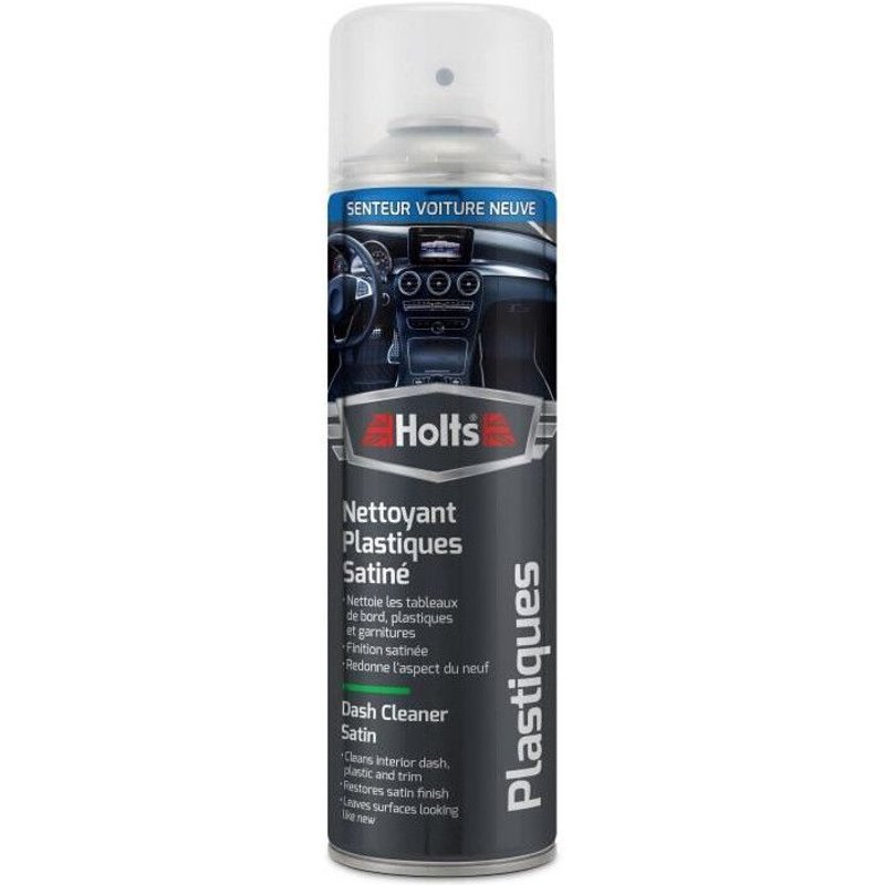 Holts Nettoyant Plastiques Finition Satinée Senteur Voiture Neuve - 500 Ml