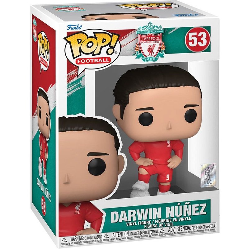 Figurine Funko Pop - Fifa / Football N°53 - Darwin Nunez (Liverpool) (73932)