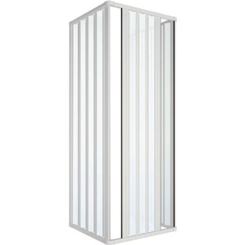 1 X CABINE DE DOUCHE-BAIN EN PVC. SOUFFLET DE DOUCHE 90-90-90cm