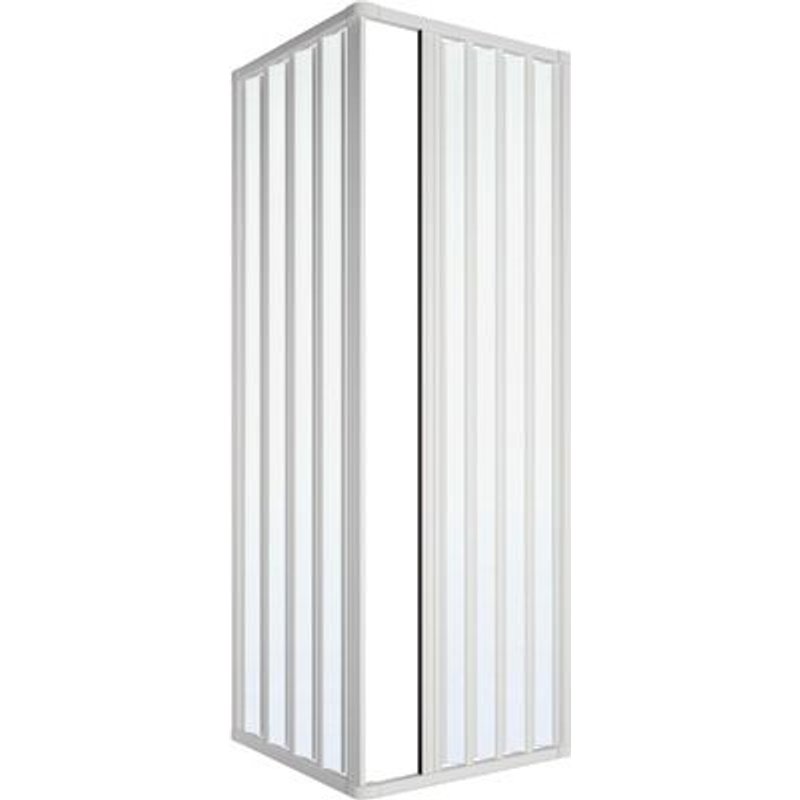 1 X CABINE DE DOUCHE-BAIN EN PVC. SOUFFLET DE DOUCHE 80 x 120 cm