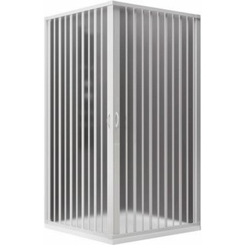 1 X CABINE DE DOUCHE-BAIN EN PVC. SOUFFLET DE DOUCHE 70 x 70 cm