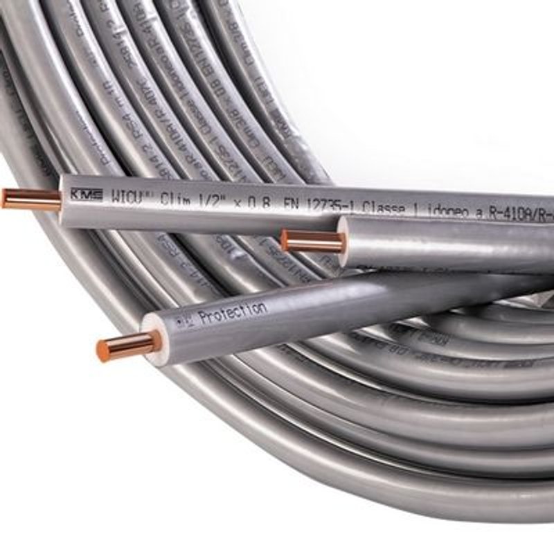 50 X TUBES EN CUIVRE 1/2" - D. 12,70 x1