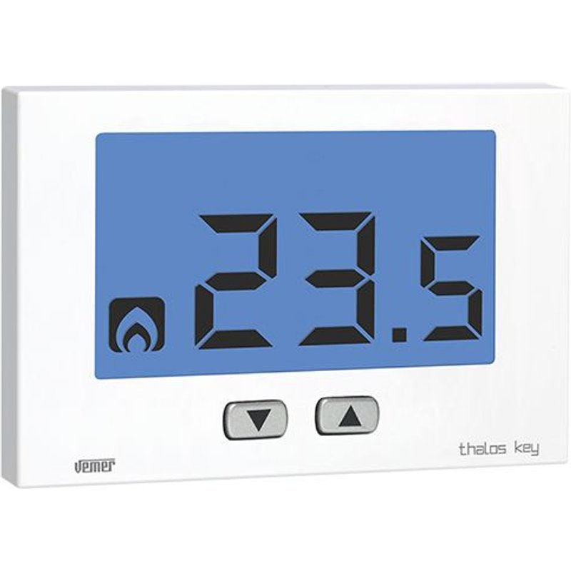 1 X THERMOSTATS ET CHRONOTHERMOSTATS Blanc
