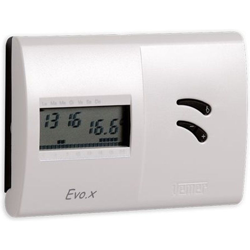 1 X THERMOSTATS ET CHRONOTHERMOSTATS Blanc