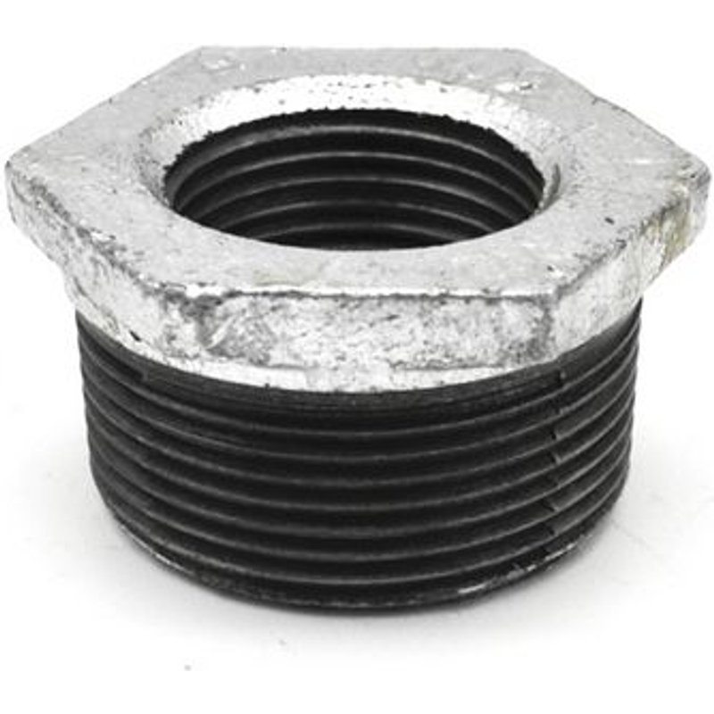 1 X RACCORDS EN FONTE GALVANISÉE 1" x 3/4 - PAQUET