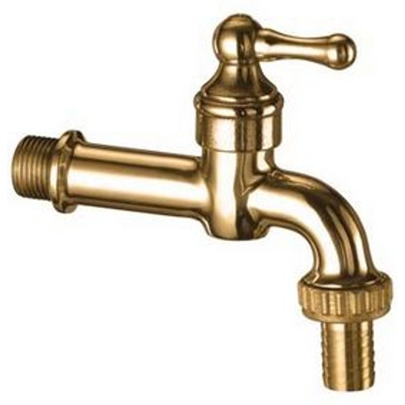 1 X ROBINETS DE JARDIN. TUYAU DE JARDINAGE 1/2