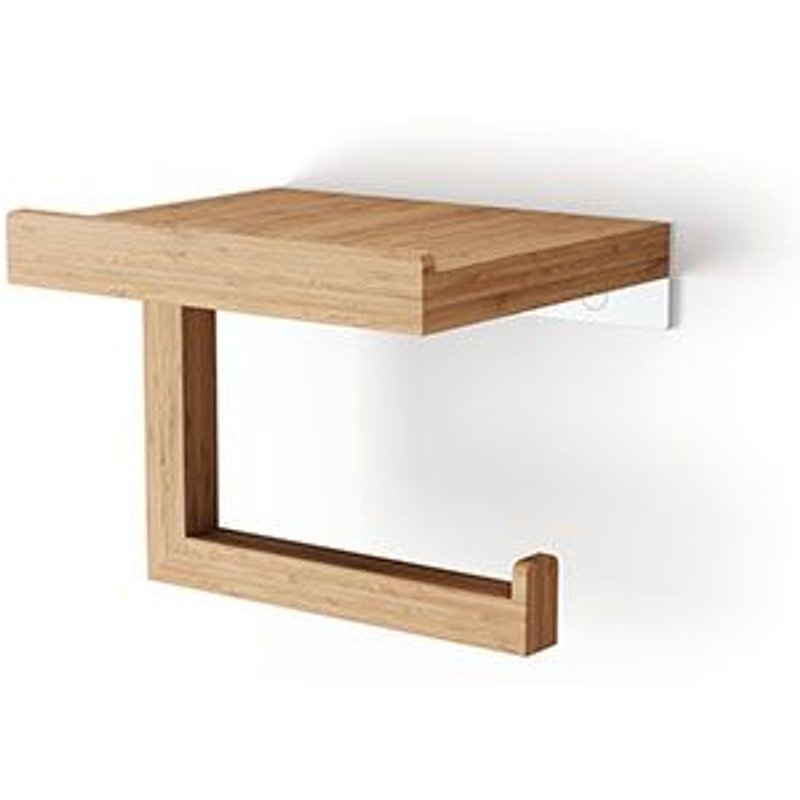 1 X ACCESSOIRES DE SALLE DE BAINS SAMO Bambou - 138 x 118 x 113 mm