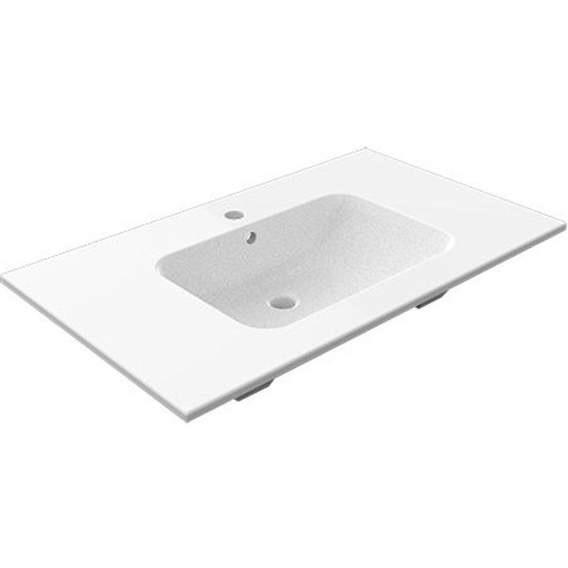 1 X LAVABO. ÉVIERS ET ACCESSOIRES EN CÉRAMIQUE 81 x 47 cm