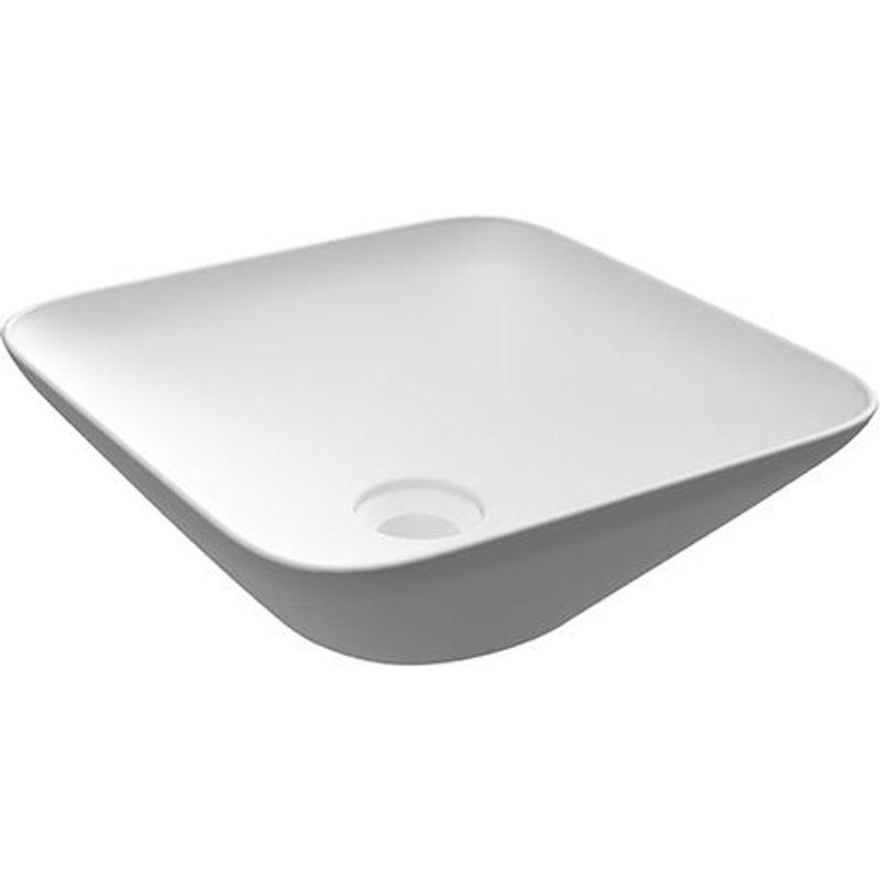 1 X LAVABO. ÉVIERS ET ACCESSOIRES EN CÉRAMIQUE Blanc